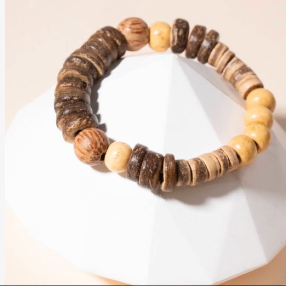 Wooden bracelet